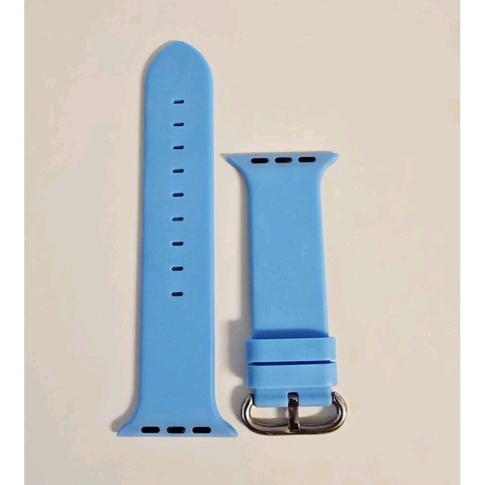 HORUS Rubber Strap For Apple Watch Sea Foam Blue